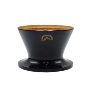 安清式木製濾杯(漆) 黑x原木